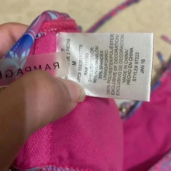 Rampage Bikini Top Size M - Picture 5 of 5